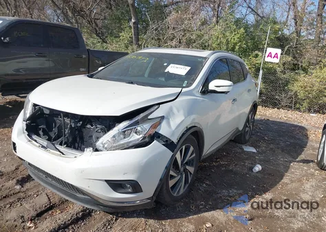 2017 Nissan Murano Platinum from USA, damaged, VIN 5N1AZ2MH3HN131133